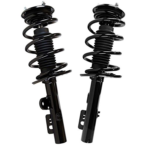 AutoShack CST100738PR Front Complete Struts Coil Springs Assembly Pair of 2 Driver and Passenger Side Replacement for 2010 2011 2012 Ford Taurus 3.5L V6 AWD FWD