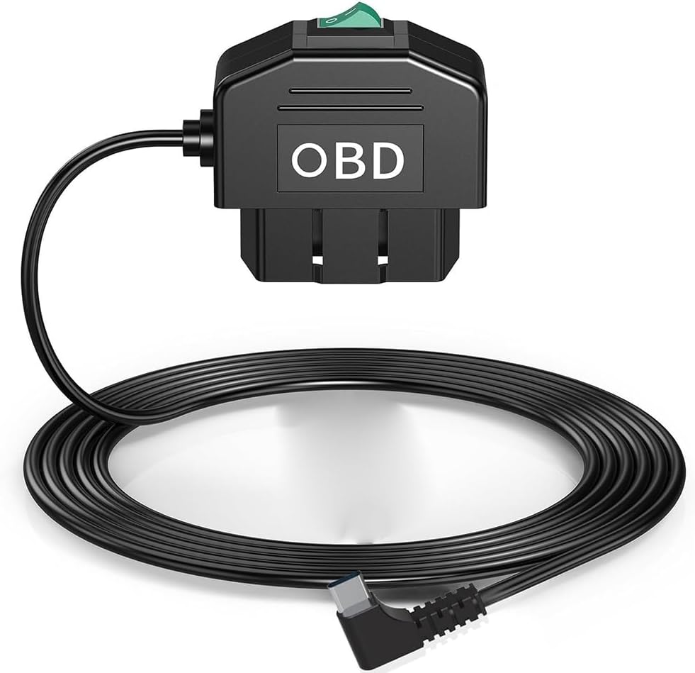 Dash Cam OBD Hardwire Kit for Gift and Showroom Display 12-24V
