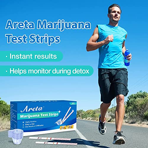 Areta Highly Sensitive Marijuana Test Strips - Quick Detect Thc thumb #3