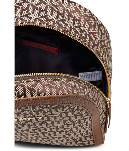 Tommy Hilfiger Tamara II SM Dome Backpack Tan/Dk Chocolate One Size3
