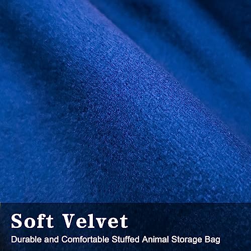 image for Jorbest Stuffed Animal Storage Bean Bag Chair for Kids and Adults, Bea