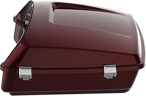 Miniatura 6 de Twisted Cherry Paquete turístico de equipaje picado a juego para Harley Touring modelos 2014-2023 Road King FLHR Road Glide FLTRX Street Glide FLHX