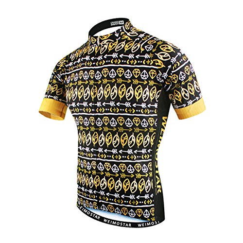 PSPORT Cycling Jersey Men's Short Sleeve Bike Shirt