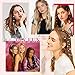 REECHO Clip in Hair Extensions - 6 PCS Baby Braids, 22