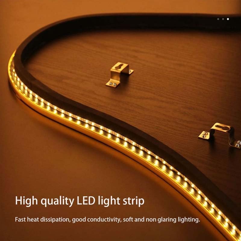 3D-Wanddekoration mit LED-Licht Sonne und Mond mit Fernbedienung, beleuchtetes Wandbild mit Berg und Hirsch für Wohnzimmer