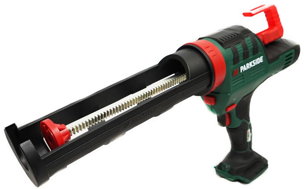 HEADNMORE® Offerta per PARKSIDE® Pistola per cartucce a batteria PKPA 20-Li – 20 V – incl. portachiavi HEADNMORE® – senza batteria e caricabatterie