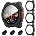 Produktbild AIDOWU 3-Stück Hard PC 360° Hülle Kompatibel mit Garmin Fenix 8 47mm Schutzhülle mit 9H Gehärtetem Glas Displayschutz Kratzfest,Ultradünne Hülle für Garmin Fenix 8 47mm Case