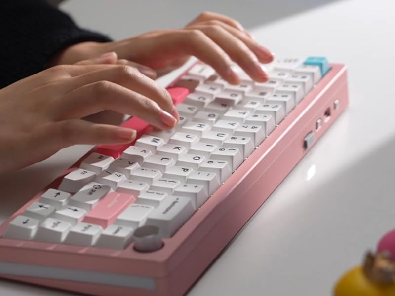 Amazon | YUNZII AL66 ゲーミングキーボード ワイヤレス メカニカル