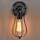 【Diseño】Aplique pared del cuerpo la luz puede ajustar el ángulo libremente para obtener las diferentes vistas interiores de sus necesidades de iluminación. El cuerpo de la luminaria está conectado por rosca, fácil instalación y durabilidad.
