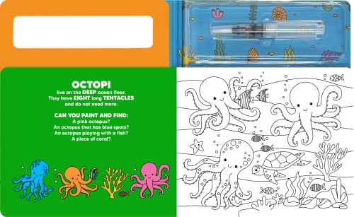 image for Little Hippo Books Paint and Find In the Ocean - Children's Board Book