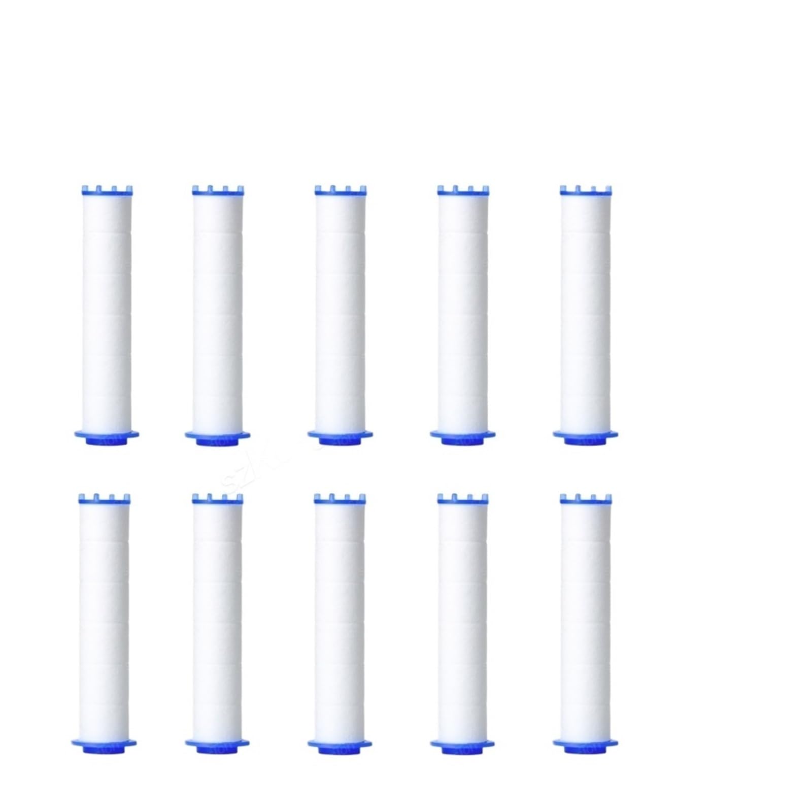 5-50Pcs Shower Head Replacement PP Cotton Filter Cartridge Hard Water Purification Hand Hold Bath Sprayer(10PC White)