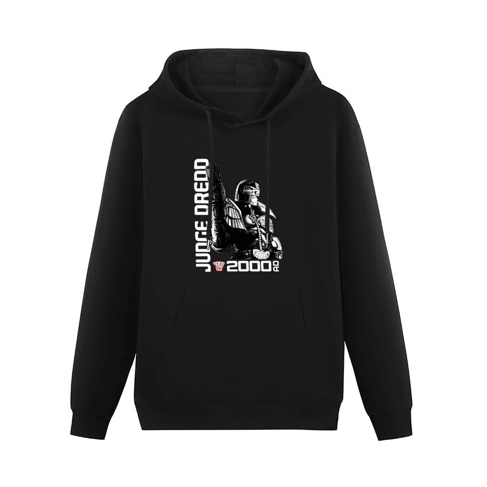 SHUI TI DU Sweatshirt hoodie Judge Dredd 2000ad Unisex Adult size Black 3XL