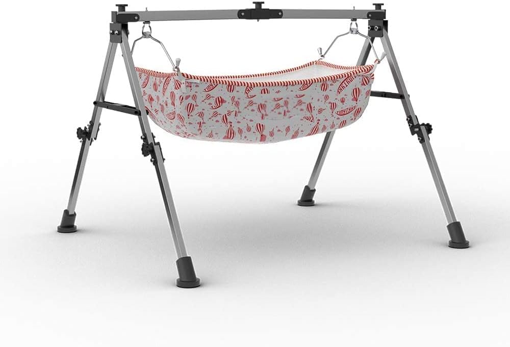 A TO Z HUB Boy's and Girl's Portable Folding ghodiyu with Free Cotton Cloth. (Super Folding Square)