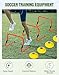 Lineslife Agility Speed Training Hurdles, Adjustable Sport Training Hurdles for Football, Basketball, Soccer Hurdles Training Equipment Set of 6 Cones Set