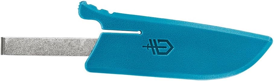 Gerber Spine Fixed Blade Camping Knife - Cyan [30-001498] : Everything Else