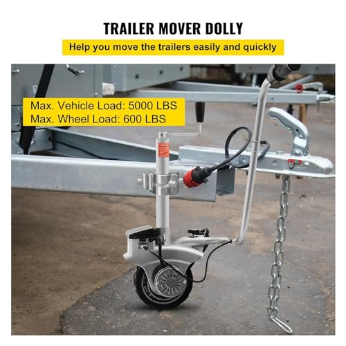 12V Motorised Wheels Electric Power Mover Maneuver Trailer Boat 350W Striker Power Wheel Foldable For Beginnners DIY