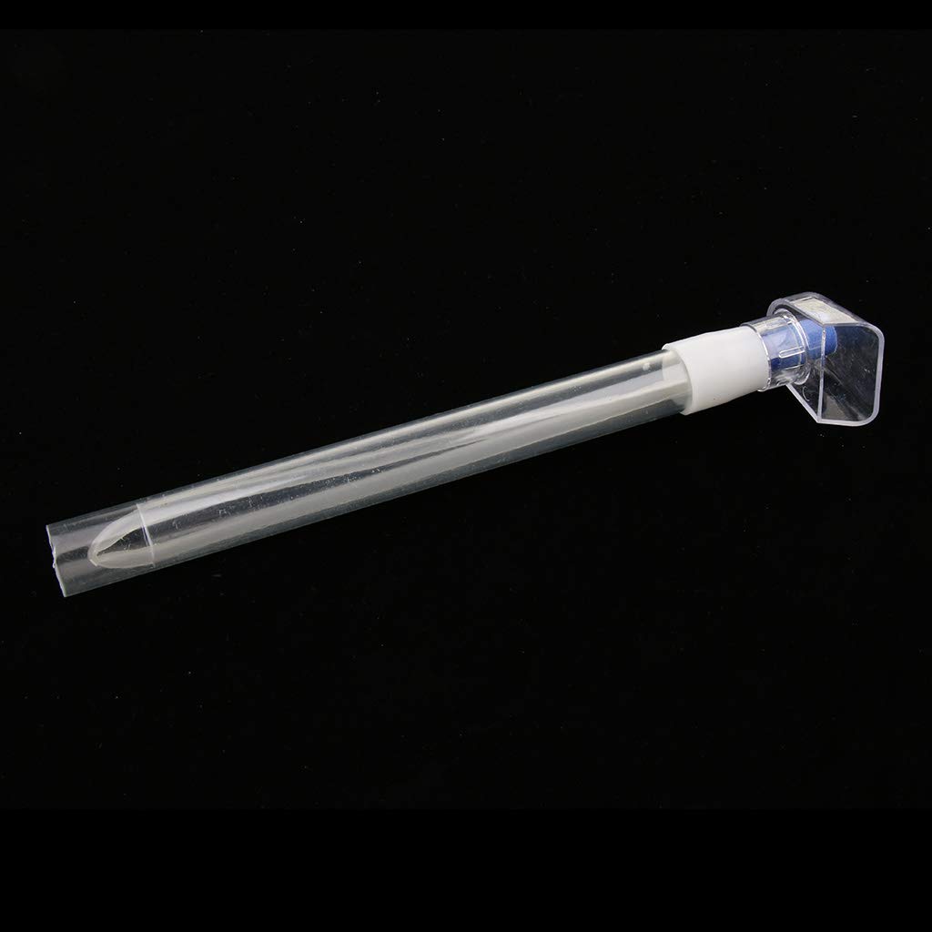 2X 5 Piastre Filtranti sotto per Fondo Acquario Tubo Flessibile Estensibile per L'aria