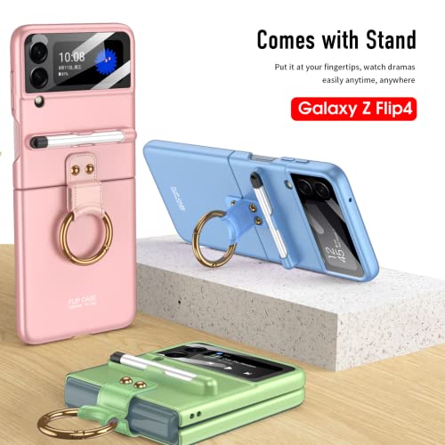 Capa Para Samuang Galaxy Z Flip 4, Fino, à Prova De Choque, Resistente A Colisões Proteção De Tela R