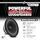 DS18 1 8PRO300MB-4 20 cm, 200 mm, 8 Zoll Durchmesser, mittlerer Basslautsprecher, 150 Watt RMS und 300 Watt Max, 4 Ohm Impedanz, 97 dB Spl, Autotüren, 1 Stück