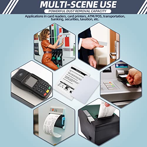 Zhi Yin Cr80 Cleaning Cards, Dual Side Card Reader Cleaner, Pos Swipe Terminal Cleaning Cards Ck-Cr80 (20Pcs) #TOP7