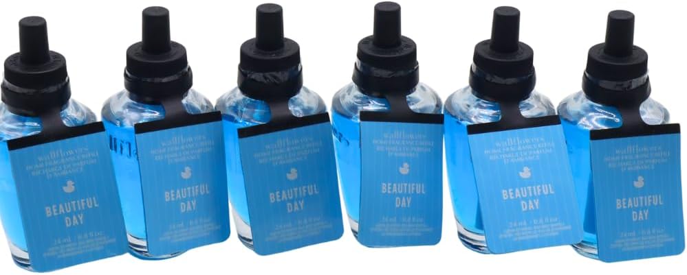 Bath & Body Works BEAUTIFUL DAY Wallflowers Home Fragrance Refill 0.8 fl oz (6-pack)
