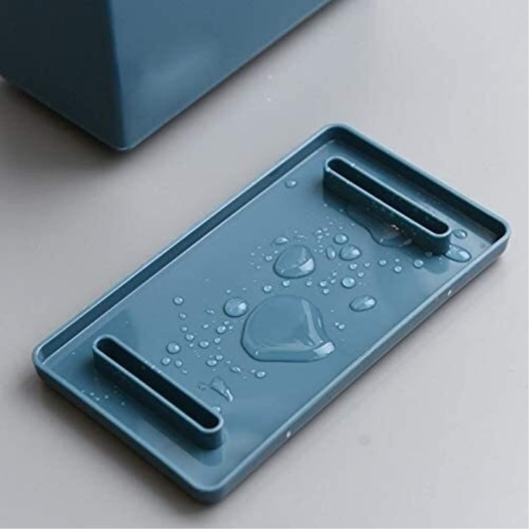 Messerblock Messerhalter Multifunktionaler Küchenmesserhalter, 5-Loch-Messerablage, Lagerregal, Küchenbedarf, Abfluss, Essstäbchenkäfig Messerblock Ohne Messer (Color : A, Size : 16 * 15 * 21.2cm)