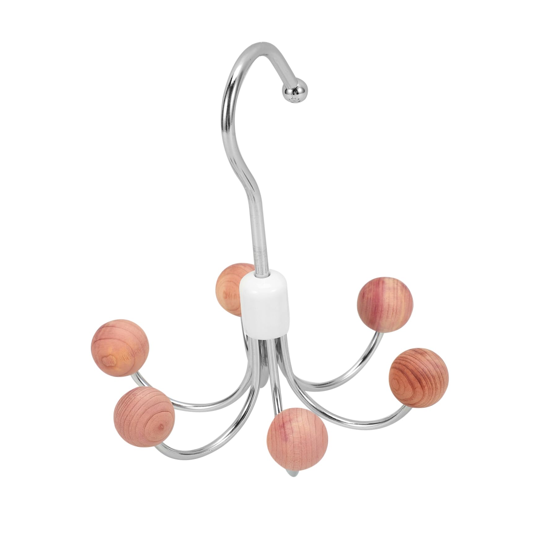 DECHOUS Rotary Hanger Swivel Belt Hanger Multi-Functional Hook for Coat Hat Scarf Organizer