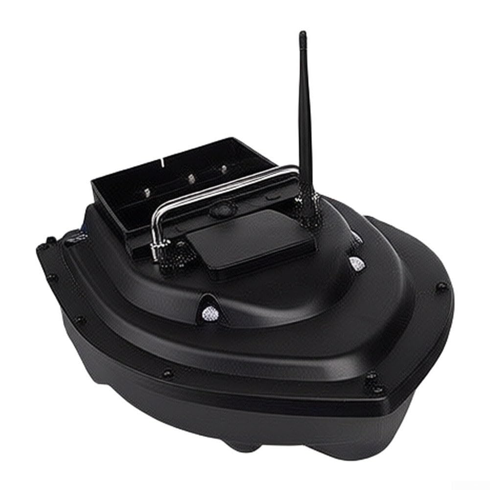 RC przynęta do bezprzewodowego naczynia do karmienia F18 2,4 GHz ze światłem LED do wędkowania w jeziorze, podwójny silnik, 48 cm (1 × 14000)