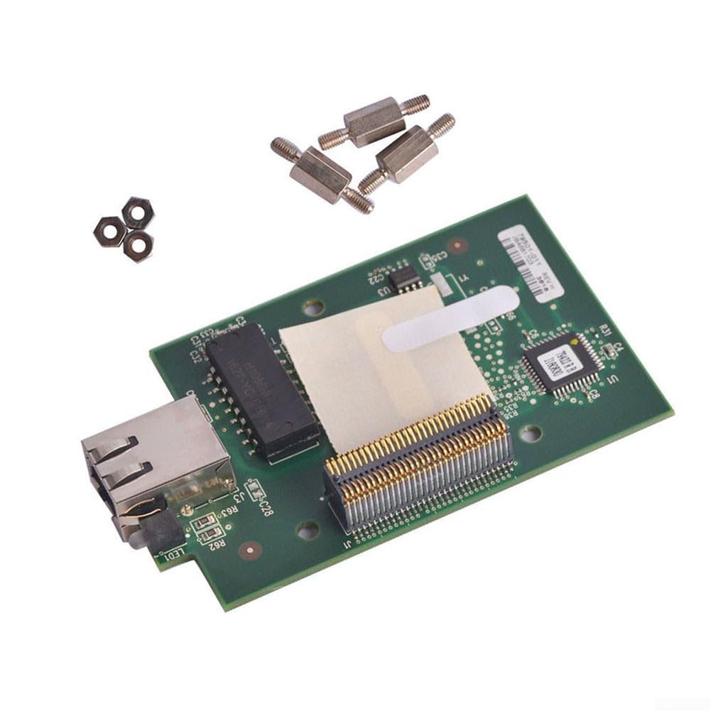 Scheda di rete interna per Zebra ZM400 ZM600 Print Server 79823 79501-011 per scheda PCB verde Stampante per etichette con prestazioni stabili Aggiornamento dimensioni standard