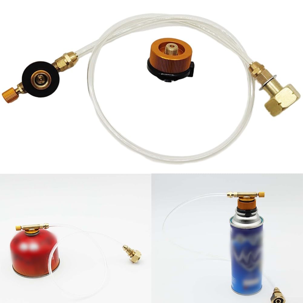 Adaptateur De Gonflage Pour Bidon De Gaz GPL – Raccord Universel Pour Réchaud Camping