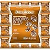 Drizzilicious Mini Rice Cakes S'mores - Rice Crisps, Healthy Snack for Adults and Kids, Flavored Rice Cakes, Vegan, Gluten Free, Allergen Free, Only 90 Calories Per Bag - 0.74 oz (Pack of 20)