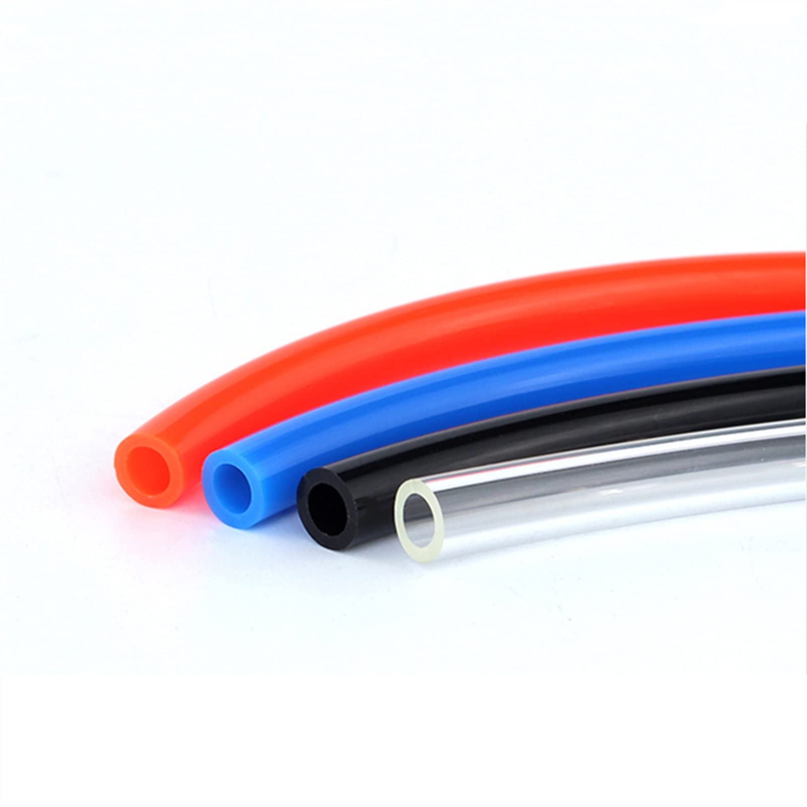 IBOWZ Tubo Flessibile in Silicone, Tubo per Pompa dell'Acqua in PVC inodore - Diametro Interno 2-25 mm, Tubo Trasparente 1 m/3 m