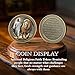 ASmileIndeep Christian Challenge Coin - Jesus The Lion of Judah Coin - Revelation 5:5 Religious Faith Token- Inspirational Strength Victory and Peace Coin - Good Luck Religious Commemorative Gifts