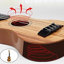 predolo Mignon Enfants Guitare Jouet Ukulélé Cssique 4 Cordes Enfants éducatif Instrument de Musique Tonalités Régbles… - Les Beatles, Paul McCartney, John Lennon, RIngo Starr, George Harrison predolo Mignon Enfants Guitare Jouet Ukulélé Cssique 4 Cordes Enfants éducatif Instrument de Musique Tonalités Régbles… – Image 6