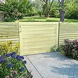 🌼【Fascino Rustico】Il nostro robusto cancello in legno emana un fascino rustico e sarà un ingresso ideale per la recinzione che circonda il vostro giardino o il patio.