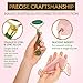 Authentic Jade Roller, Natural Rose Quartz Roller and Gua Sha | 3-In-1 Stone Face Massager Kit | Anti-Aging Beauty Tools for Slimming, Toning and Firming Skin | Reduce Puffy Eyes and Firm Wrinkles
