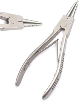 STAINLESS STEEL RING OPENER PIERCING TOOL HOOPS HEAVY BIG GAUGE CAPTIVE BEAD OPENING PLIERS