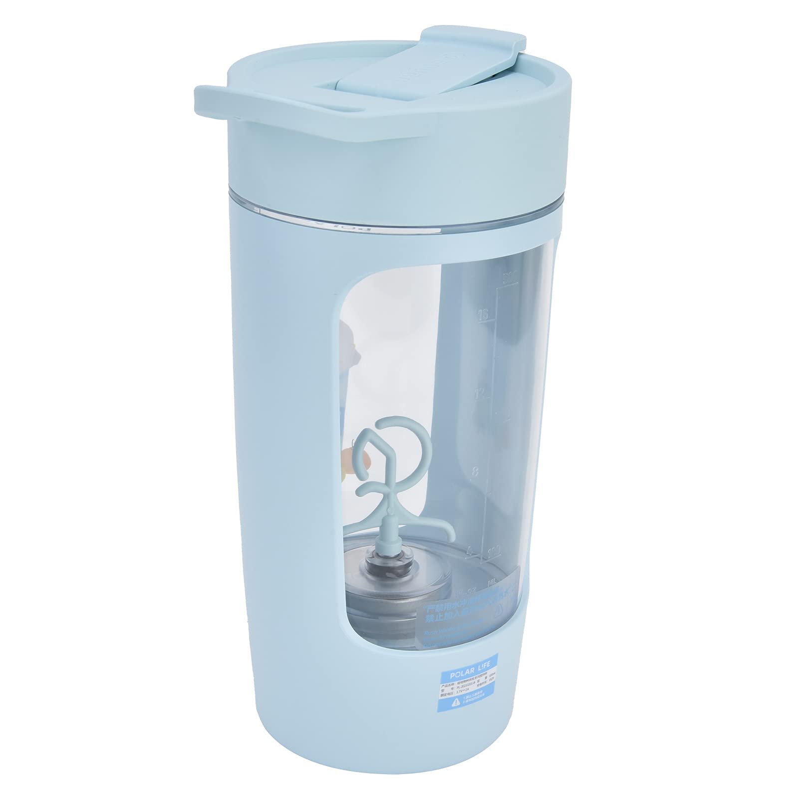 Shaker Elettrico per Proteine ​​Mixer per Bottiglie Tazza per Frullatore per Spremitura Frullatore USB Ricaricabile da 650 Ml Tazze per Shaker Portatile Tazza per Frullatori per Proteine