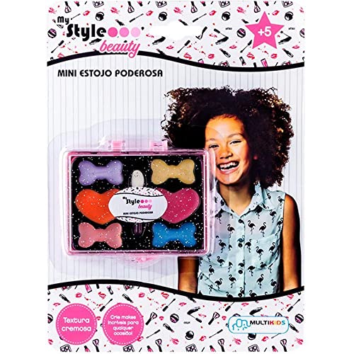 Mini Estojo Maquiagem Infantil My Style Beauty Poderosa - BR1328