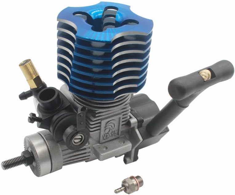 For HSP 02060 VX 18 Engine 2.74cc Pull Starter Purple RC 1/10 For Nitro For Car On-road Car For Buggy For Monster For Bigfoot For Truck For94122/94177/94188(02060B-SLC-SET)