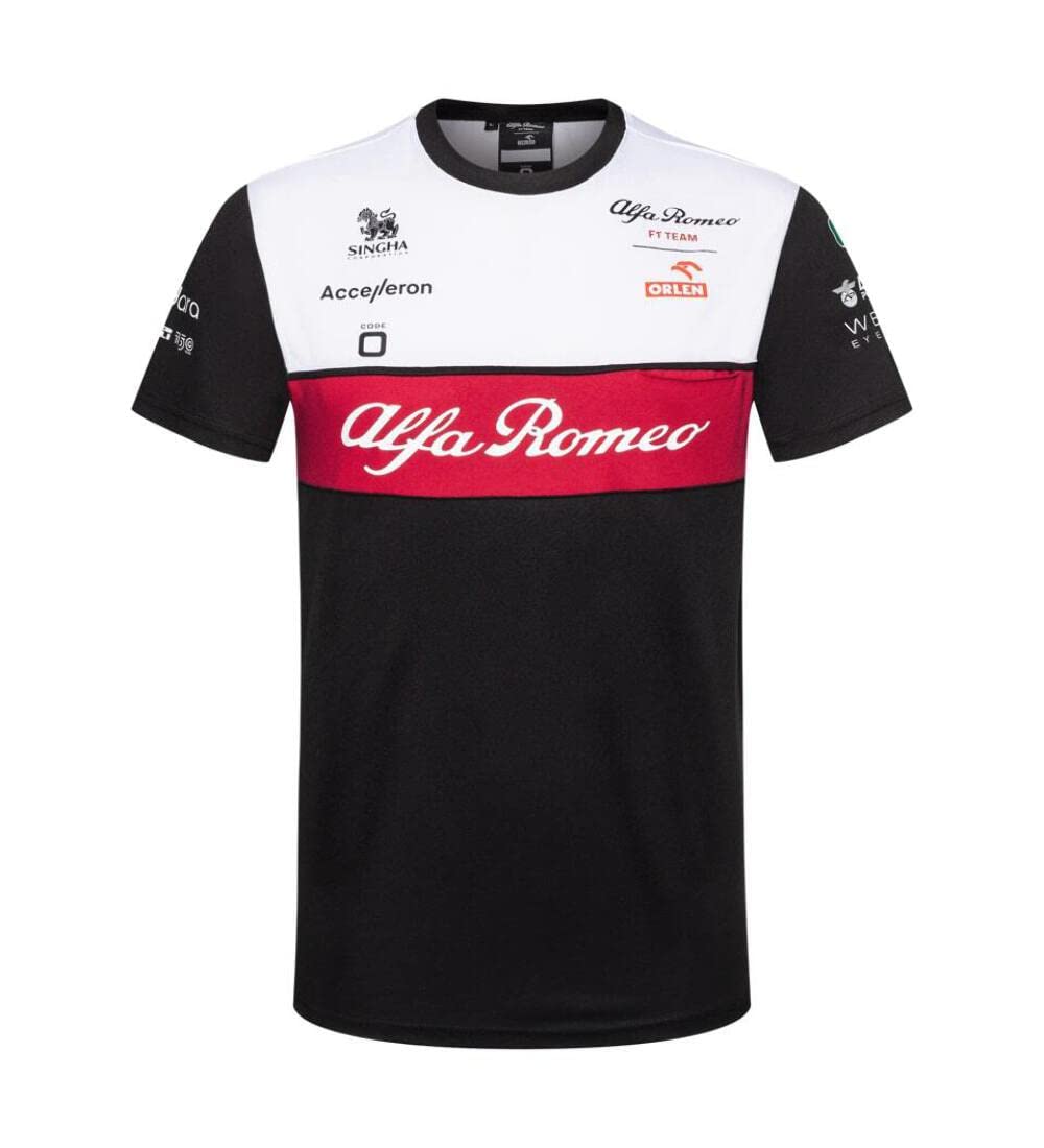 Alfa Romeo Racing F1 2022 Men's Team T-Shirt (S) Black