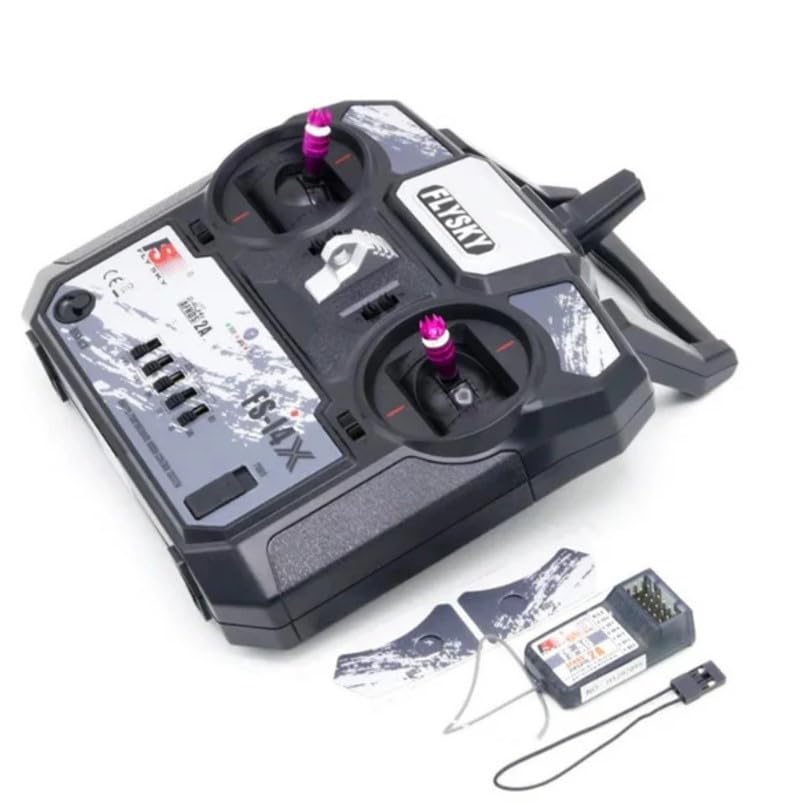 Image of Robocraze FlySky FS-i4X 2.4GHz 4CH AFHDS R /C Transmitter with FS-A6 Receiver