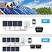 Solar Combiner Box PV Combiner Box 4 String With15A Rated Current Fuse Solar DC Breaker Lightning Arreste and Solar Connector for Solar Power Systems10AWG Solar Cable