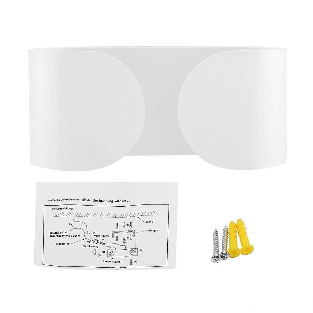 Joyhappst Image Color Ac85-265V 6W Led Wall Light Warm White Sconce Night Lamp For Restroom Bedroom Illumination