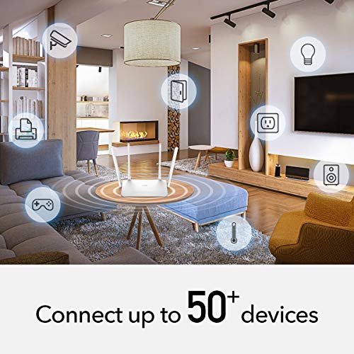 Image of Cudy WR1300 | AC1200 Gigabit Dual-Band Wi-Fi Router, 5 x 10 /100 /1000Mbps RJ45 Ports, 4 x 5dBi Fixed Antennas