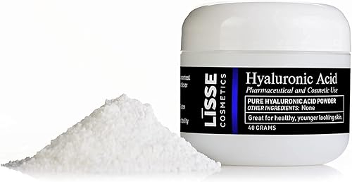 Ácido hialurónico de grado cosmético 100% puro 1.1M Daltons - Lote probado y verificado - para la producción de suero y cosméticos