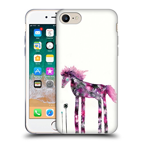 Coque iPhone SE 2022 MagSafe Poney Rose Idéale pour le Quotidien