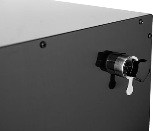 Miniatura 9 de Ahumador eléctrico, gabinete para ahumar de 2 estantes de 800 W con controles de perilla, rango de 86 a 230 F y temporizador de 1 a 12 horas,