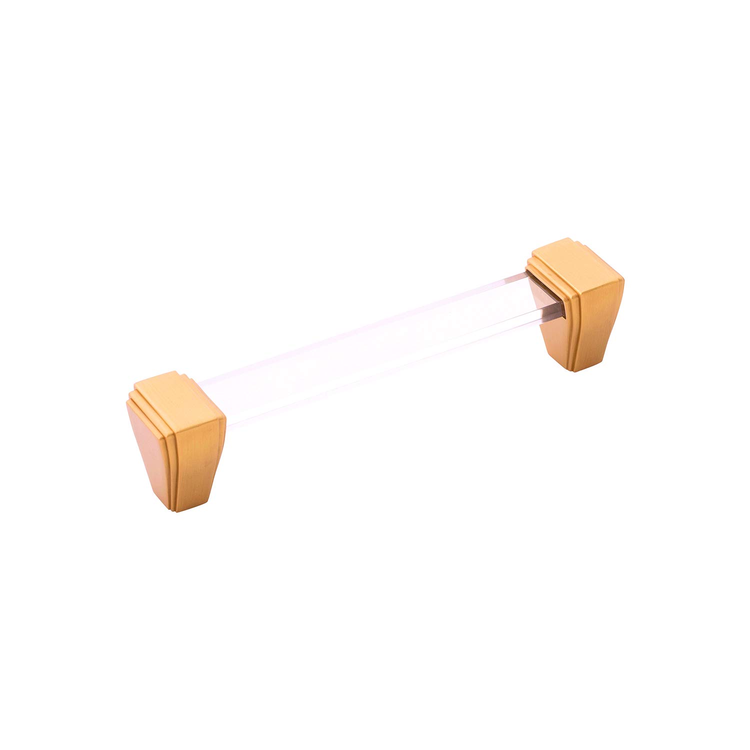 Belwith-KeelerB077504-BGB Belleclaire Collection Pull 5-1/16 Inch (128mm) Center to Center Brushed Golden Brass Finish