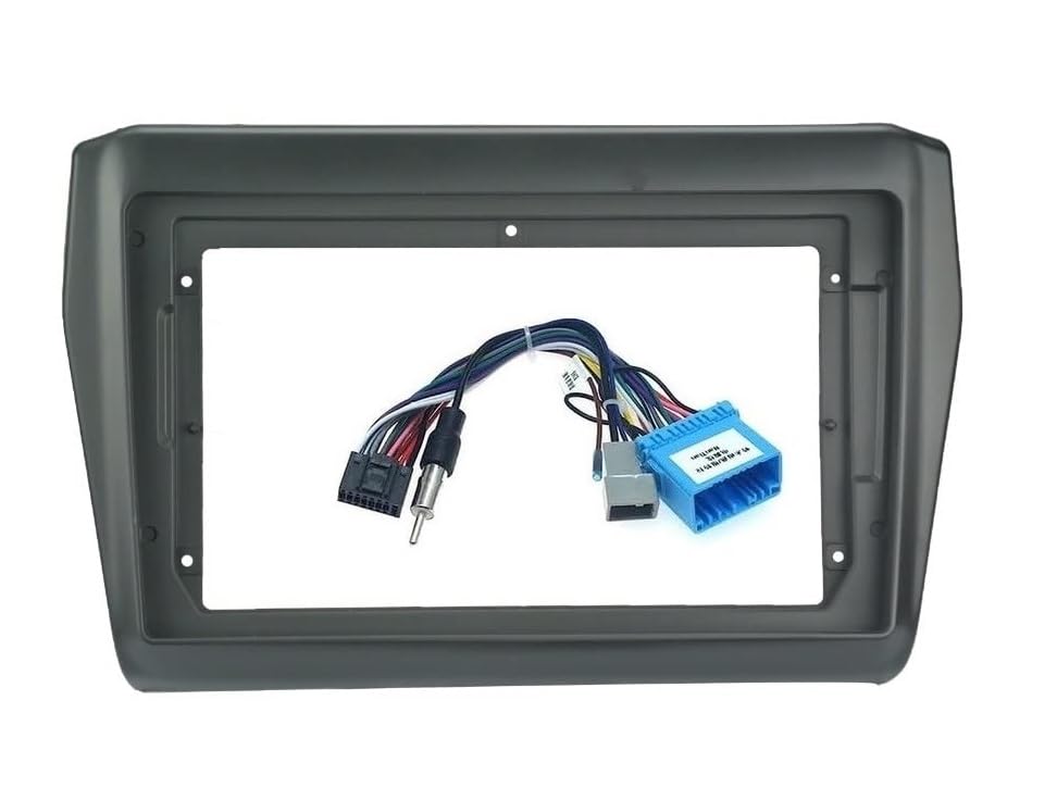 AUTOXYGEN Car Android Custom Dashboard Mount Music System Stereo Frame 9 inch Black for Swift Dzire (2017 to 2023)-image-28